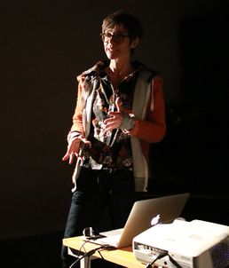 Kristina Frank visade  sin animerade film "Mobilis in mobili.